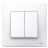 Выключатель 2-кл. СП Blanca 10А IP20 (сх. 5) 250В бел. SchE BLNVS010501