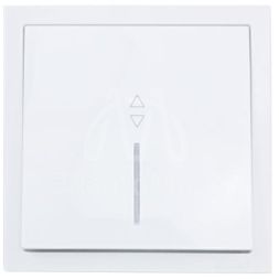 Выключатель проходной 1-кл. с индик. СП ZIMA IP20 10А безвинт. зажим бел. LEZARD 704-0288-114QC