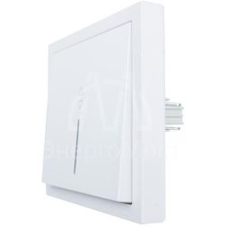 Выключатель проходной 1-кл. с индик. СП ZIMA IP20 10А безвинт. зажим бел. LEZARD 704-0288-114QC