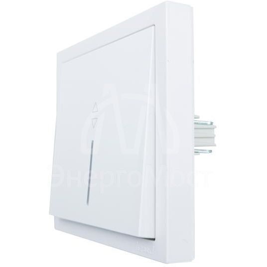 Выключатель проходной 1-кл. с индик. СП ZIMA IP20 10А безвинт. зажим бел. LEZARD 704-0288-114QC