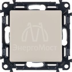 Механизм выключателя 1-кл. СП Valena Life 10А IP20 250В 10AX с лиц. панелью безвинт. зажимы сл. кость Leg 752501