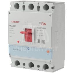 Выключатель автоматический MGS800 3P 640-800A 60kA YON MGS800S-3TAMF0800