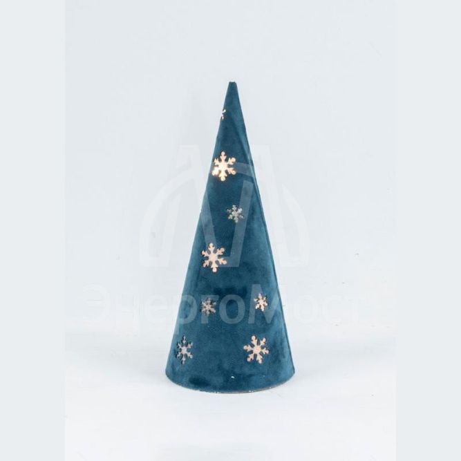 Светильник настольный &amp;quot;Конус&amp;quot; 8LED флок 11х25см тепл. бел. КОСМОС KOC_TAB-B106