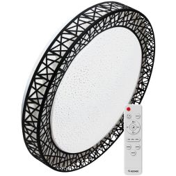 Светильник светодиодный PREMIUM Loft-B 120Вт 230В 3000-6500К 9600лм IP40 490х100мм настенно-потолочный управляемый с пультом ДУ КОСМОС KSLofB120W