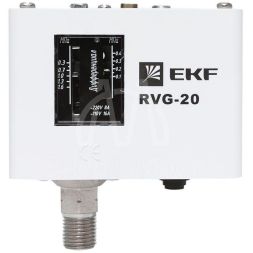 Реле избыточного давления RVG-20-1.6 (1.6МПа) EKF RVG-20-1.6