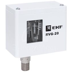Реле избыточного давления RVG-20-1.6 (1.6МПа) EKF RVG-20-1.6