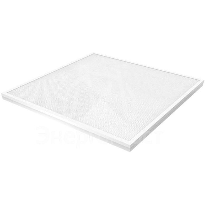 Светильник светодиодный 595х595х19 36Вт 2900лм 4000К IP20 офисный с рассеив. призма (аналог ЛВО) Gauss 842123236