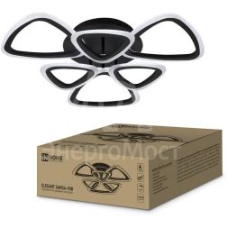 Светильник светодиодный ELEGANT SANSA-90В 90Вт 230В 3000-4000-6500К 7000лм 650х650х130мм с пультом ДУ IN HOME 4690612035376