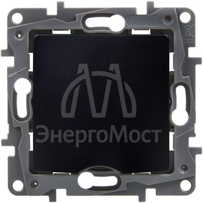 Вывод кабеля Etika IP21 антрацит Leg 672629