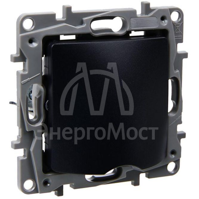 Вывод кабеля Etika IP21 антрацит Leg 672629