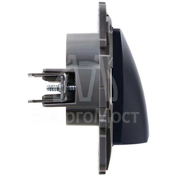 Вывод кабеля Etika IP21 антрацит Leg 672629