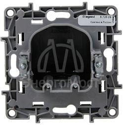 Вывод кабеля Etika IP21 антрацит Leg 672629