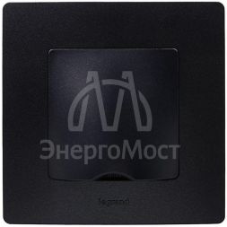 Вывод кабеля Etika IP21 антрацит Leg 672629