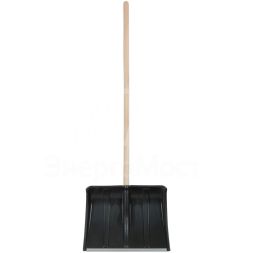Лопата для уборки снега &amp;quot;Ледо&amp;quot; 495х375х1320мм деревянный черенок; пластик. 68101