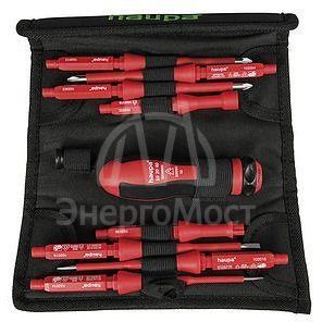 Набор отверток (смен. стержни) Варио VDE РН HAUPA 102000-1