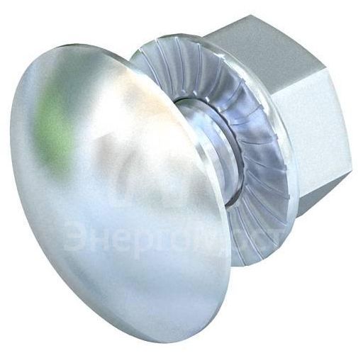 Комплект креп. M6х12 FRSB 6х12 VZ G (болт плос/гол.+гайка с насеч.) OBO 6406130