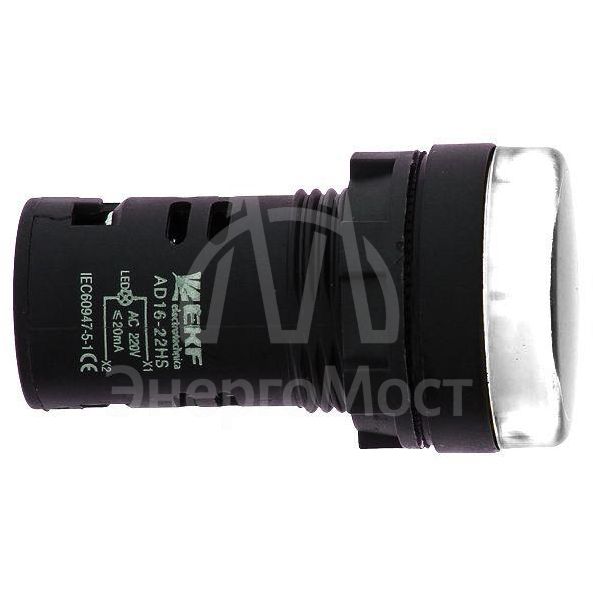 Матрица светодиодная AD16-22HS бел. 230В AC PROxima EKF ledm-ad16-w