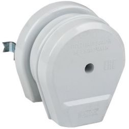 Разъем 1-м СП РШ-ВШ 32А IP20 250В 2P+PE пластик. бел. PROxima EKF AS-250-H-02