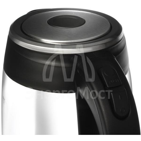 Чайник электрический SKG4710 1.8л 2200Вт серебр./черн. (корпус стекло) STARWIND 935480