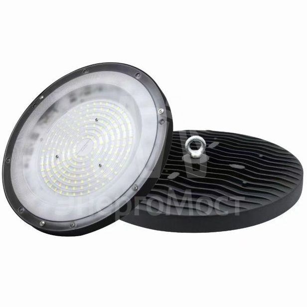 Светильник светодиодный UFO LITE 200Вт 5000К IP65 20000лм d355х80 200-250В ДСП промышленный подвесной черн. GAUSS 821534320