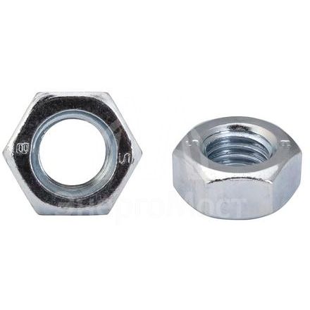 Гайка шестигранная М10 цинк. DIN 934 (уп.18шт) пакет Tech-Krep 103027