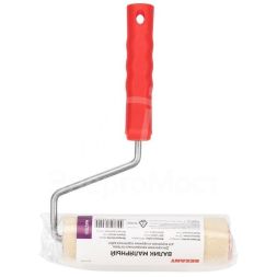 Валик велюр ворс 5мм шир. ролика 180мм d42мм бюгель 8мм &amp;quot;Мастер&amp;quot; Rexant 89-0007