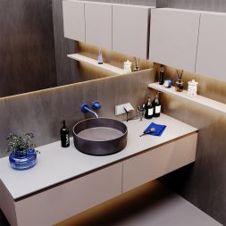 Розетка 1-м СП S70 16А с заземл. защ. шторки + крышка механизм бел. матов. Voltum VLS040302