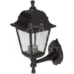 Светильник садово-парковый НБУ 04-60-001 &amp;quot;Леда&amp;quot; настенный четырехгранный черн. ЭРА Б0048111