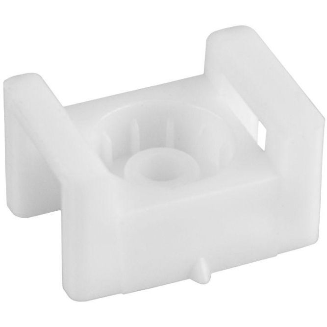 Площадка под стяжку для прямого монтажа 22х16мм бел. (уп.100шт) Rexant 07-2110