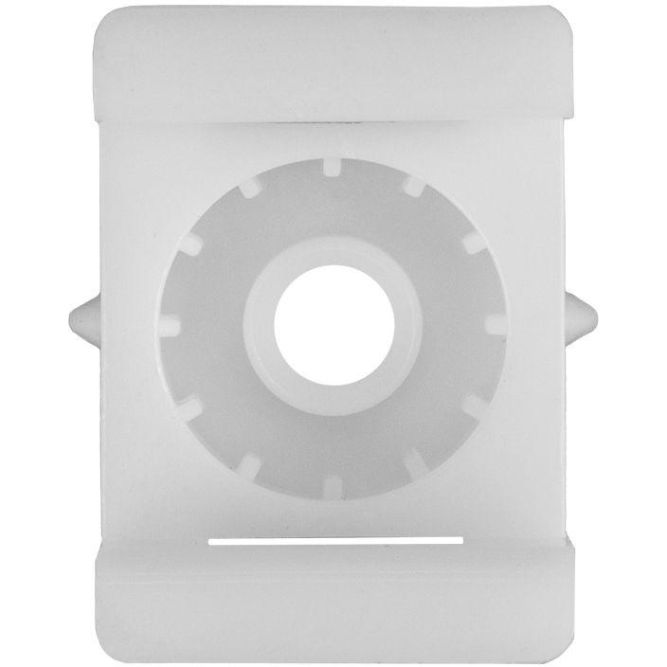 Площадка под стяжку для прямого монтажа 22х16мм бел. (уп.100шт) Rexant 07-2110