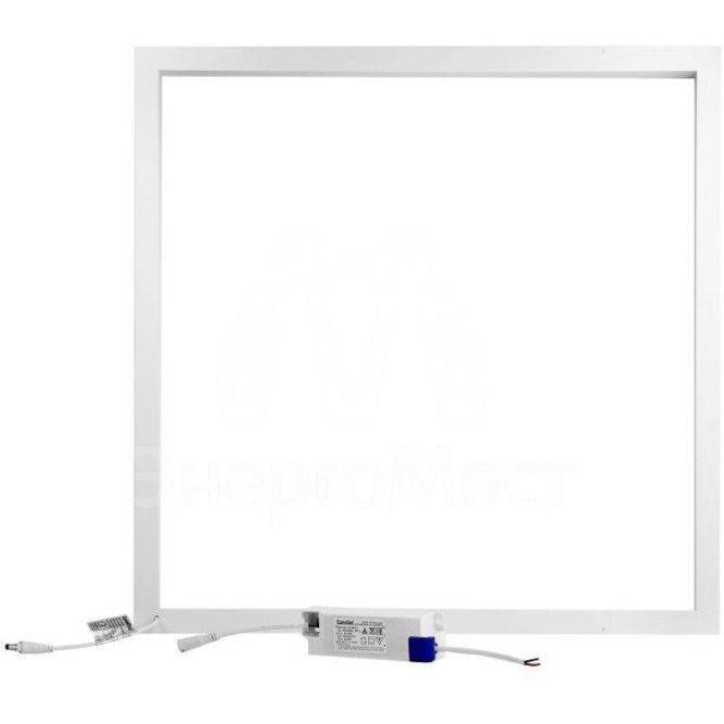 Светильник-рамка светодиодный LBS-2301 45Вт 4500К 5000лм блок питания в компл. бел. Camelion 13985