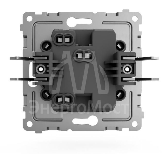 Выключатель 1-кл. СП Pixel 10А IP20 с индикатором механизм карбон TOKOV ELECTRIC TKE-PX-V1I-C14