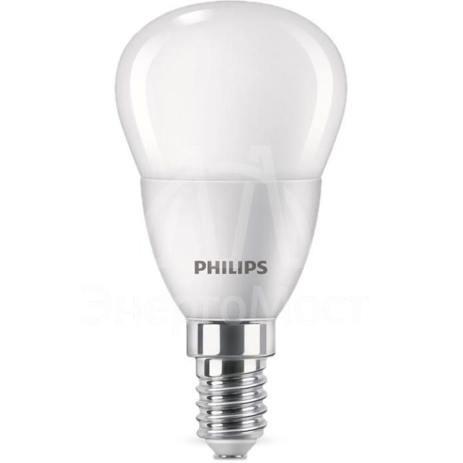 Лампа светодиодная Ecohome LED Lustre 5Вт 500лм E14 827 P46 Philips 929002969637