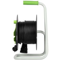 Удлинитель на пластик. катушке 1х30м без заземл. GAZ-2x0.75-30m Greenline ПВС 2х0.75 Эра Б0065111