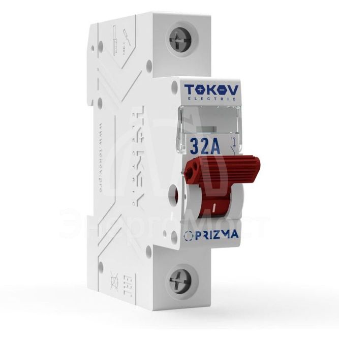 Выключатель нагрузки модульный 1П 32А TOKOV Electric TKE-PZ60-MDSI-1-32