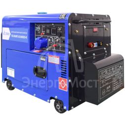 Инверторный дизельный сварочный генератор в кожухе TSS DGW 7.0/250EDS-R