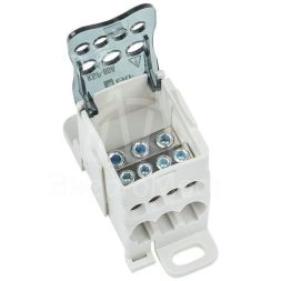 Блок распределительный КРОСС крепеж на панель и DIN КБР-80А EKF plc-kbr80