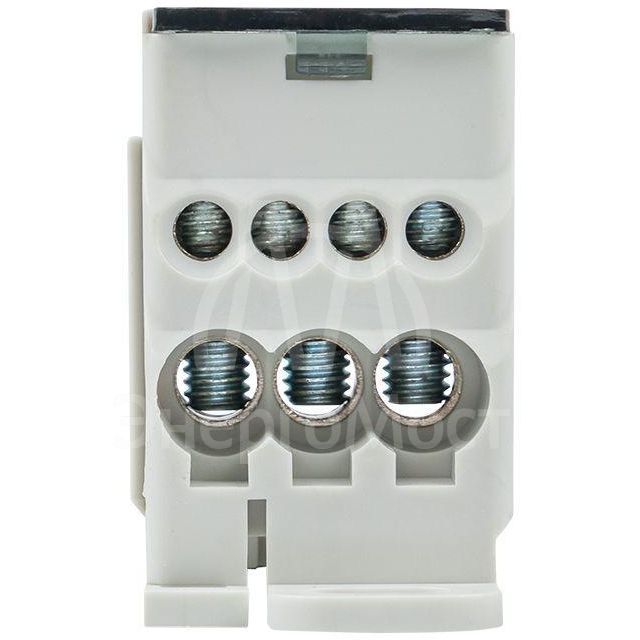 Блок распределительный КРОСС крепеж на панель и DIN КБР-80А EKF plc-kbr80