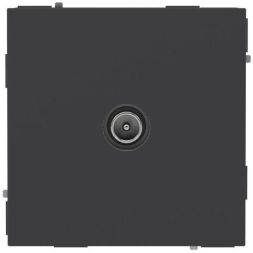 Розетка телевизионная оконечная TV KANT черн. уголь DKC 7012523