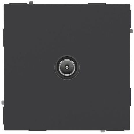 Розетка телевизионная оконечная TV KANT черн. уголь DKC 7012523