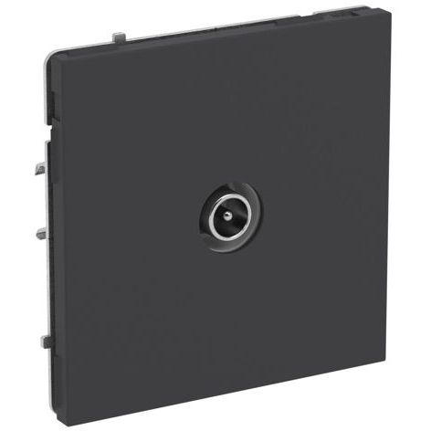 Розетка телевизионная оконечная TV KANT черн. уголь DKC 7012523