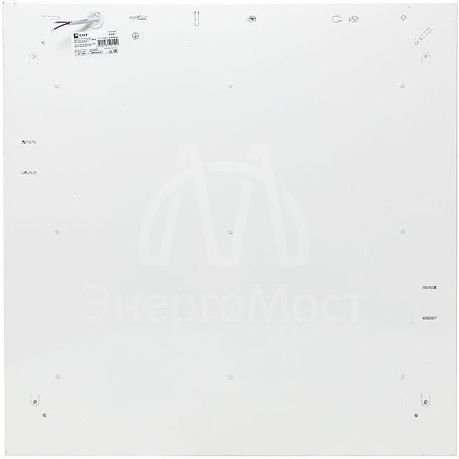 Светильник светодиодный ДВО-1002 36Вт 4000К IP40 595х595х40 опал панель EKF LPL-1002-O-36-4000-40