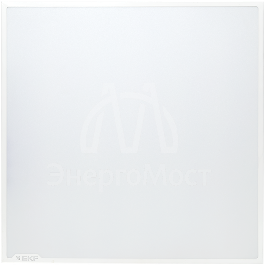 Светильник светодиодный ДВО-1002 36Вт 4000К IP40 595х595х40 опал панель EKF LPL-1002-O-36-4000-40