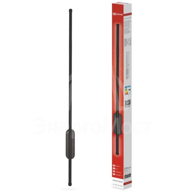 Светильник светодиодный ESTETIKA LUV-100B-40BL 20Вт 230В 4000К 1400лм 1000х50х25 черн. IN HOME 4690612054445