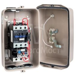 Пускатель магнитный КМЭ 40А 400В с РТЭ и индикатором PROxima в корп. IP65 EKF ctrp-r-40-400v-led