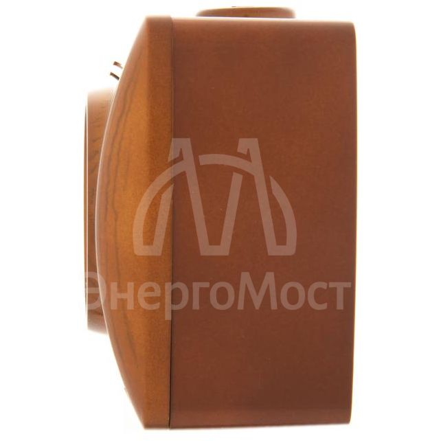 Розетка 1-м ОП Nata 16А IP20 без заземл. керамика сосна LEZARD 710-0800-121