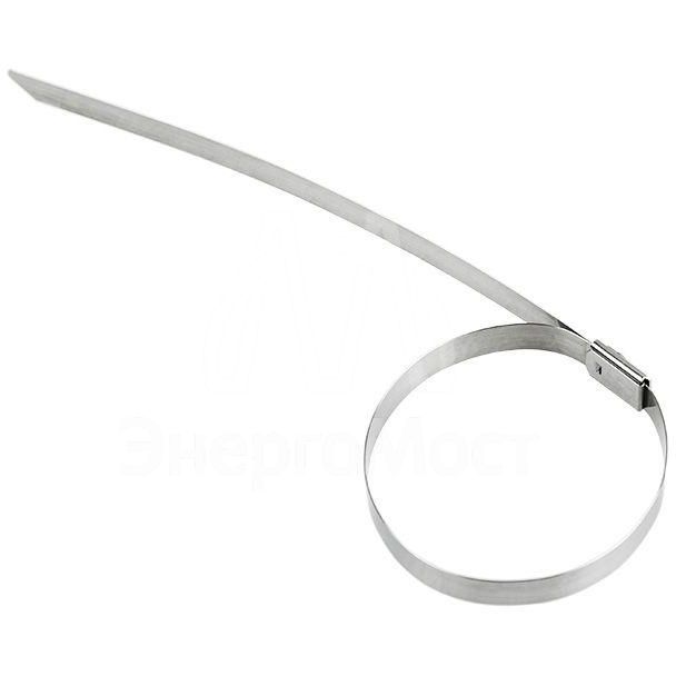 Хомут-стяжка стальной 400х7.9мм (уп.100шт) Rexant 07-0410-100