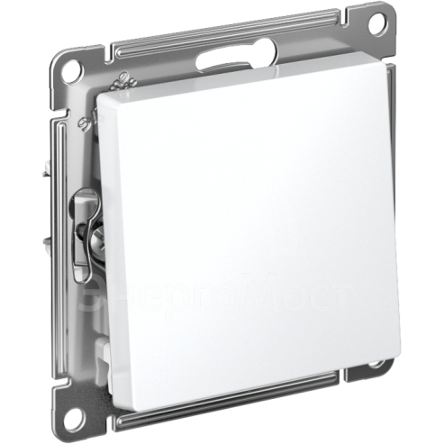 Механизм выключателя 1-кл. СП AtlasDesign 10А IP20 (сх. 1) 10AX бел. SchE ATN000111