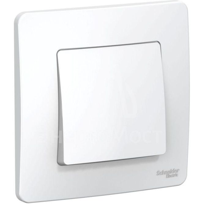 Выключатель 1-кл. СП Blanca 6А IP20 (сх. 1) 250В бел. SchE BLNVS006101
