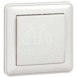 Выключатель 1-кл. СП W59 10А IP20 10AX в сборе бел. SchE VS110-154-18